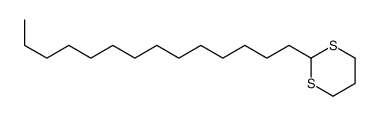 2-十四烷基-1,3-二噻烷 结构式