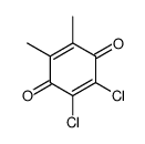 2,3-二氯-5,6-二甲基-1,4-苯醌 结构式