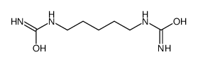 Urea, N,N''-1,5-pentanediylbis- (9CI) 结构式