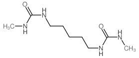 Urea, 1,1'-pentamethylenebis[3-methyl- (7CI) 结构式