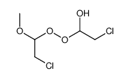 Ethanol, 2-chloro-1-[(2-chloro-1-methoxyethyl)dioxy]- 结构式