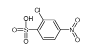 2-氯-4-硝基苯磺酸 结构式