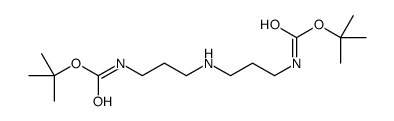 1,9-双-BOC-1,5,9-三氮杂壬烷 结构式