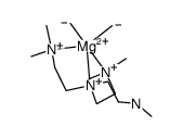 Magnesium, [N1,N1-bis[2-(dimethylamino-κN)ethyl]-N2,N2-dimethyl-1,2-ethanediamine-κN1]dimethyl-, (SP-5-33)- 结构式