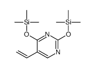 5-乙烯基-2,4-双[(三甲基硅基)氧基]嘧啶 结构式