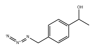 4-(叠氮甲基)-α-甲基苯甲醇 结构式