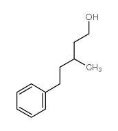 3-甲基-5-苯基戊醇 结构式