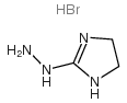 2-肼-2-咪唑啉氢溴酸盐 结构式