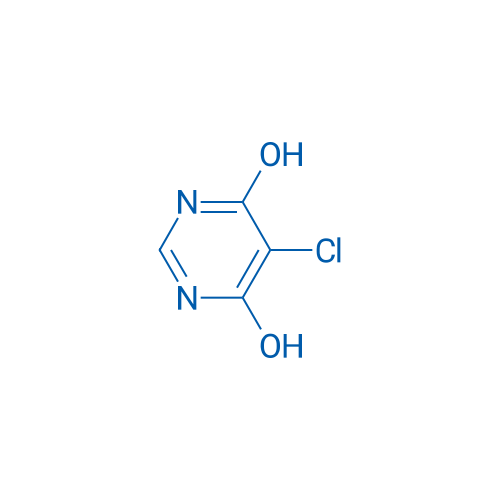 5-氯-6-羟基-1H-嘧啶-4-酮 结构式