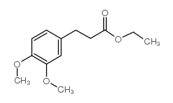 3-(2-甲氧基苯基)丙酸乙酯 结构式