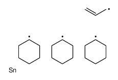 Stannane, tricyclohexyl-2-propenyl- 结构式