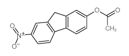 2-ACETOXY-7-NITROFLUORENE 结构式