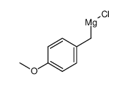 4-甲氧基苄基氯化镁 结构式