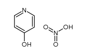 4-羟基吡啶硝酸盐 结构式