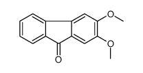 2,3-二甲氧基-9H-芴-9-酮 结构式