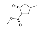 4-甲基-2-氧代环戊烷羧酸甲酯 结构式