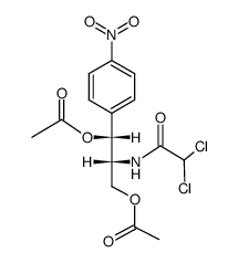 1,3-二乙酰氯霉素 结构式