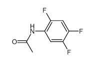 4,5-二氟-2-甲基苯基乙酰胺 结构式