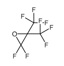 2,2-二氟-3,3-双(三氟甲基)环氧乙烷 结构式