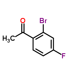 2-溴-4-氟苯乙酮 结构式