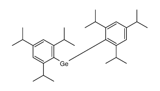Germane, bis[2,4,6-tris(1-methylethyl)phenyl]- 结构式