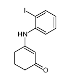 2-Cyclohexen-1-one, 3-[(2-iodophenyl)amino]- 结构式