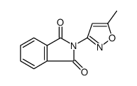 2-(5-methylisoxazol-3-yl)isoindoline-1,3-dione 结构式
