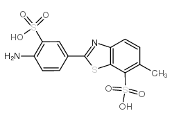 脱氢硫代对甲苯胺双磺酸 结构式