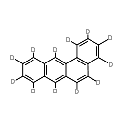 苯并[a]蒽-d12 结构式