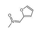 N-(2-呋喃亚甲基)甲胺 N-氧化物 结构式