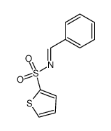 N-苯亚甲基-2-噻吩磺酰胺 结构式