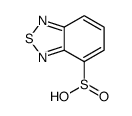 2,1,3-苯并噻二唑-4-亚磺酸 结构式