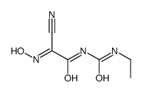1-(2-氰基-2-羟基亚氨基乙酰基)-3-乙基脲 结构式
