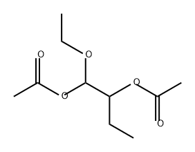 1-乙氧基-1,2-丁二醇二乙酸酯 结构式