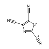 2-重氮基-2H-咪唑-4,5-二腈 结构式