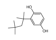2-(1,1,3,3-四甲基丁基)对苯二酚 结构式