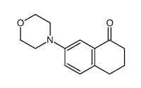 3,4-二氢-7-(4-吗啉基)-1(2H)-萘酮 结构式