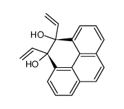 反式-4,5-二乙炔基-4,5-二羟基-4,5-二氢芘 结构式
