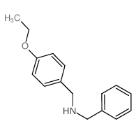 苄基-(4-乙氧基苄基)胺 结构式