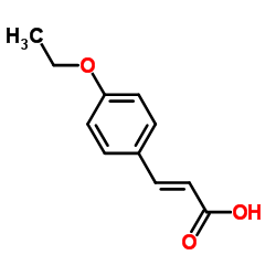 4-乙氧基肉桂酸 结构式