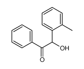 2-羟基-2-(2-甲基苯基)-1-苯基乙酮 结构式