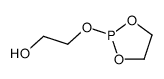2-(1,3,2-dioxaphospholan-2-yloxy)ethanol 结构式