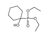 Phosphonic acid, P-(1-hydroxycyclohexyl)-, diethyl ester 结构式