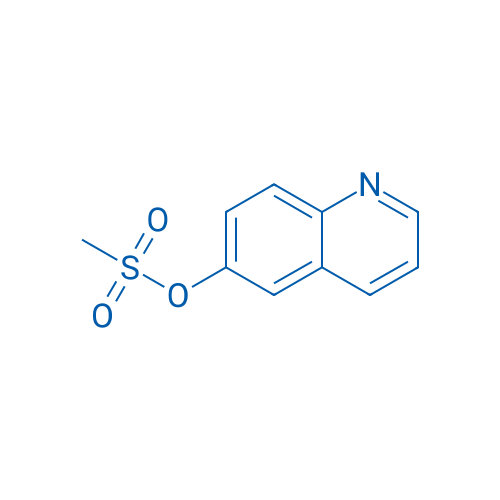 Methanesulfonic acid quinolin-6-yl ester 结构式