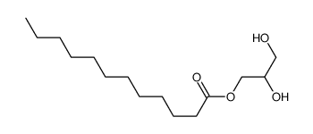 单月桂酸甘油酯 结构式