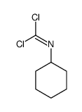 N-环己基碳酰亚胺二氯 结构式
