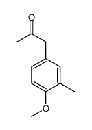 4-甲氧基-3-甲基苯乙酮 结构式