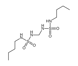 Sulfamide, N,N''-methylenebis[N'-butyl- 结构式