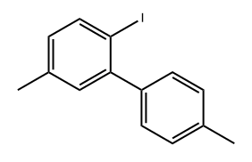 2-碘-4',5-二甲基-1,1'-联苯 结构式