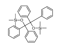 3,6-Dioxa-2,7-disilaoctane, 2,2,7,7-tetramethyl-4,4,5,5-tetraphenyl- 结构式